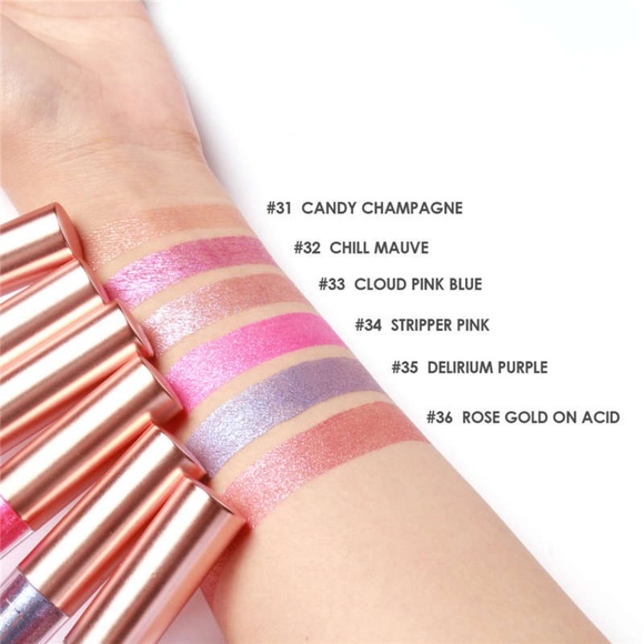 Focallure Metallic Lip Gloss Liquid Lipstick - 33 - Picture 3 of 4